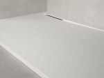 Bac douche italienne design, avec évacuation d'eau en angle, Largeur 110 à 200 x l. 70 à 90 cm, anti glissant, fabrication sur mesure, LIVRAISON OFFERT